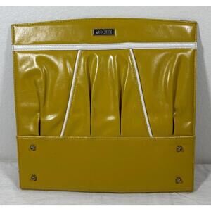 Miche Bag Classic Shell “Daisy” Yellow Pleated Faux Leather April 2011 NWT